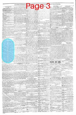Page thumbnail for Alexandria Gazette