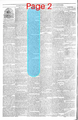 Page thumbnail for Alexandria Gazette