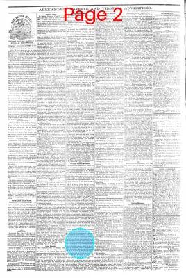 Page thumbnail for Alexandria Gazette