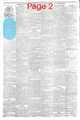 Page thumbnail for Alexandria Gazette