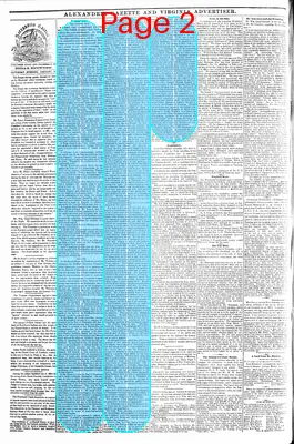 Page thumbnail for Alexandria Gazette