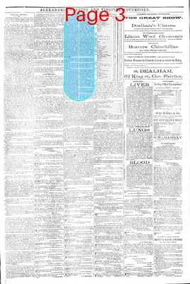 Page thumbnail for Alexandria Gazette