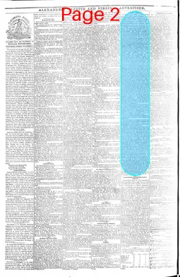 Page thumbnail for Alexandria Gazette