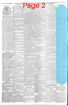 Page thumbnail for Alexandria Gazette
