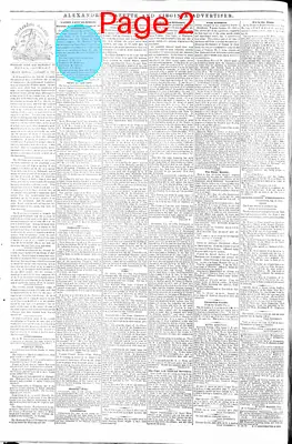 Page thumbnail for Alexandria Gazette