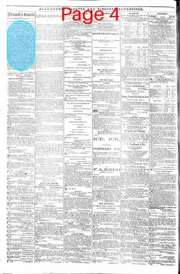Page thumbnail for Alexandria Gazette