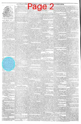 Page thumbnail for Alexandria Gazette