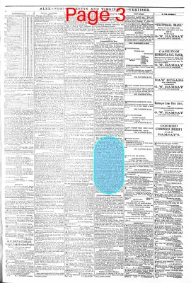 Page thumbnail for Alexandria Gazette