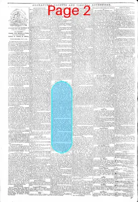 Page thumbnail for Alexandria Gazette