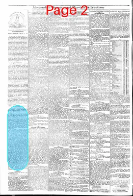 Page thumbnail for Alexandria Gazette