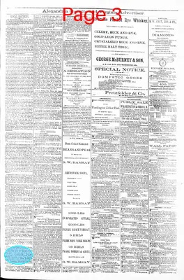 Page thumbnail for Alexandria Gazette