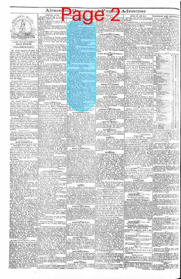 Page thumbnail for Alexandria Gazette