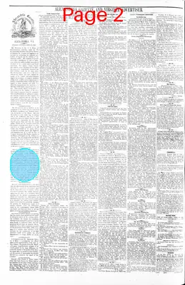 Page thumbnail for Alexandria Gazette