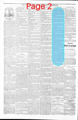 Page thumbnail for Alexandria Gazette