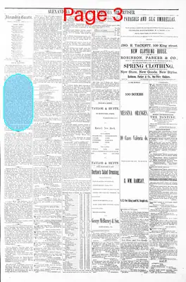 Page thumbnail for Alexandria Gazette