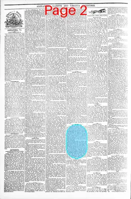 Page thumbnail for Alexandria Gazette