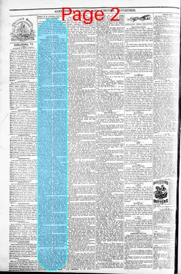 Page thumbnail for Alexandria Gazette