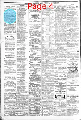 Page thumbnail for Alexandria Gazette