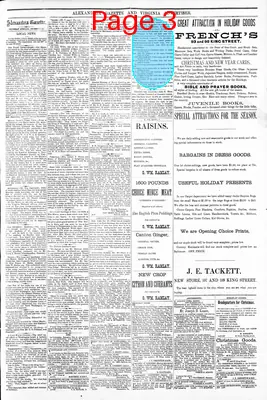 Page thumbnail for Alexandria Gazette