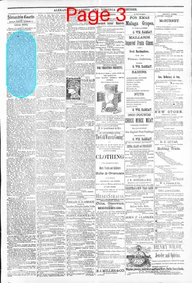 Page thumbnail for Alexandria Gazette