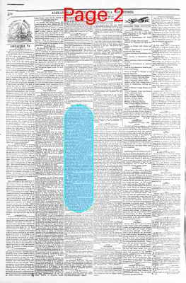 Page thumbnail for Alexandria Gazette