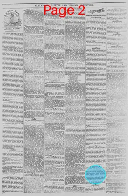 Page thumbnail for Alexandria Gazette