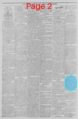 Page thumbnail for Alexandria Gazette