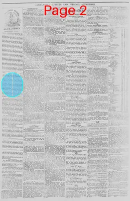 Page thumbnail for Alexandria Gazette