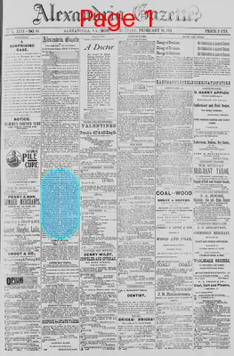 Page thumbnail for Alexandria Gazette