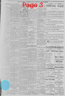Page thumbnail for Alexandria Gazette