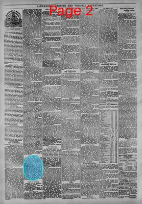 Page thumbnail for Alexandria Gazette