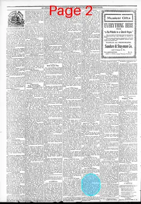 Page thumbnail for Alexandria Gazette