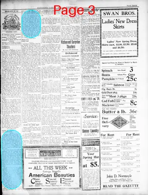 Page thumbnail for Alexandria Gazette