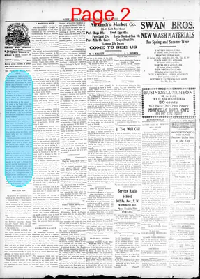 Page thumbnail for Alexandria Gazette