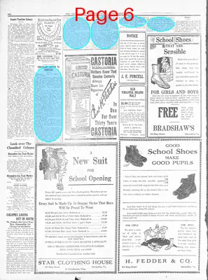 Page thumbnail for Alexandria Gazette