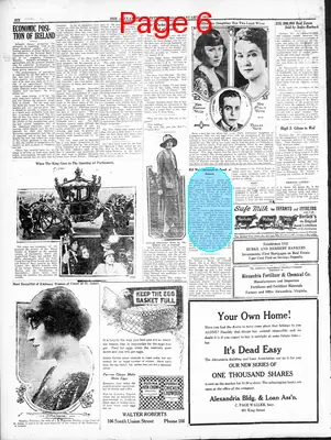 Page thumbnail for Alexandria Gazette