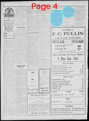 Page thumbnail for Alexandria Gazette
