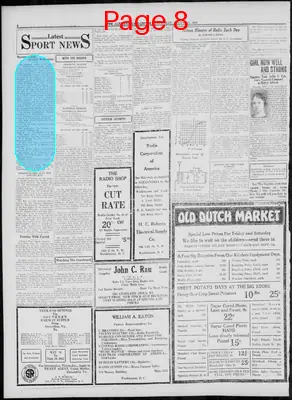 Page thumbnail for Alexandria Gazette