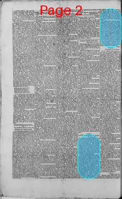 Page thumbnail for Elizabeth Town Gazette