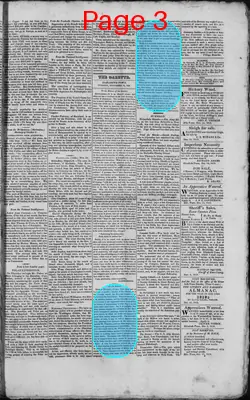 Page thumbnail for Elizabeth Town Gazette
