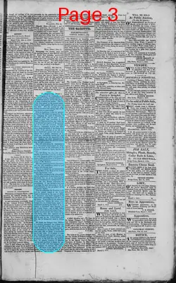 Page thumbnail for Elizabeth Town Gazette