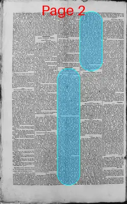Page thumbnail for Elizabeth Town Gazette