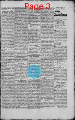 Page thumbnail for Elizabeth Town Gazette