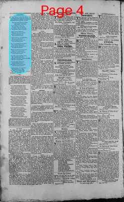 Page thumbnail for Elizabeth Town Gazette