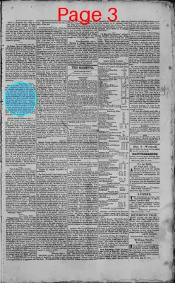 Page thumbnail for Elizabeth Town Gazette