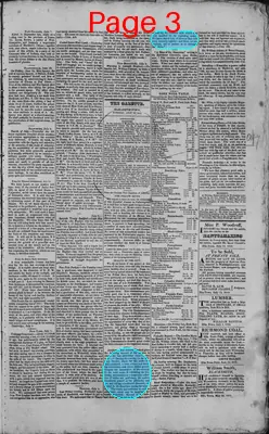 Page thumbnail for Elizabeth Town Gazette