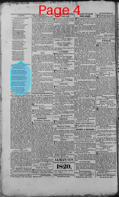 Page thumbnail for Elizabeth Town Gazette