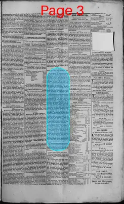Page thumbnail for Elizabeth Town Gazette