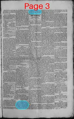 Page thumbnail for Elizabeth Town Gazette