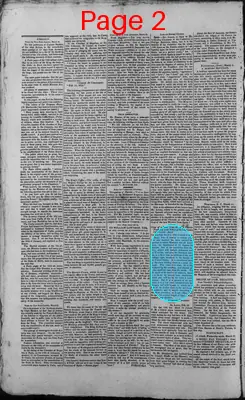 Page thumbnail for Elizabeth Town Gazette